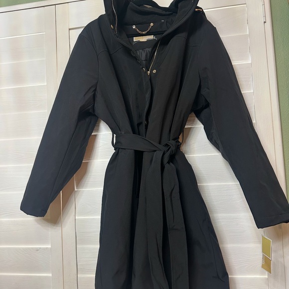 🧥NWT Michael Kors Snap Front Belted Coat XXL 🧥 - Picture 10 of 12